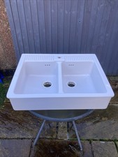 Reclaimed Sink/Double Bowl