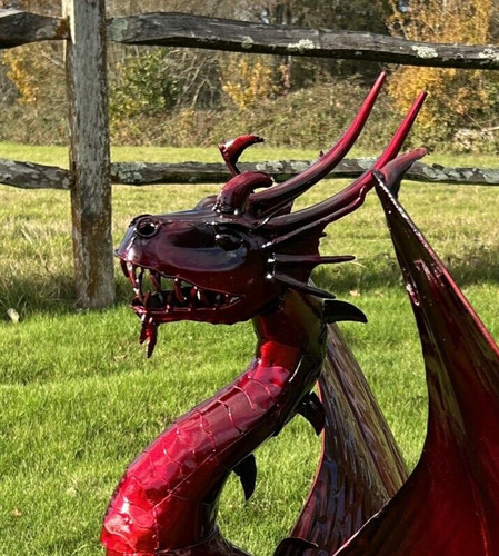 Large dragon sculpture - large,