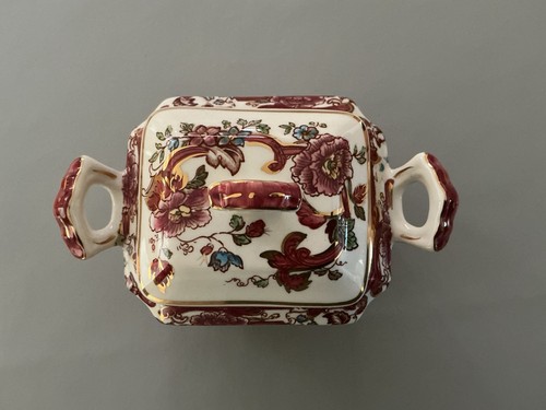 Masons ironstone red mandalay - red,