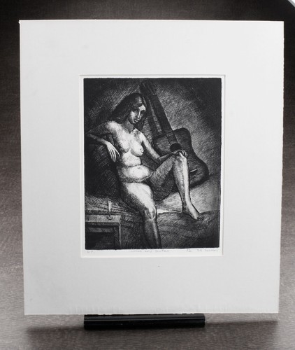 Etching eli levin 1992 artist - etching,