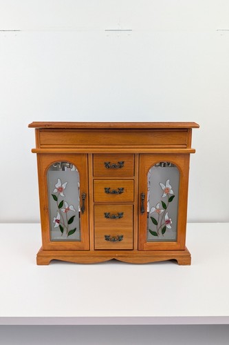 Vintage wooden wardrobe - vintage,