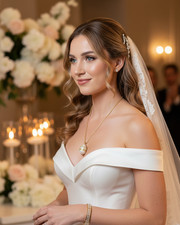 Made in Greece Russian Faberge egg Pendant Necklace Bracelet Bridal Jewelry SET