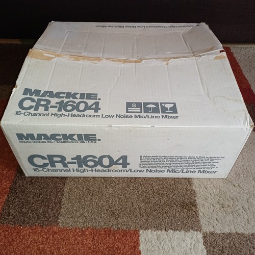 Mackie 1604 mixing desk - mackie,