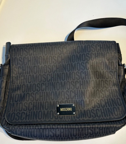 Moschino mens shoulder bag