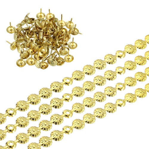 Pcs 11mm gold upholstery - 11mm,