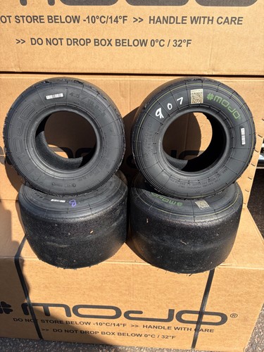 Used mojo kart tyres - used,