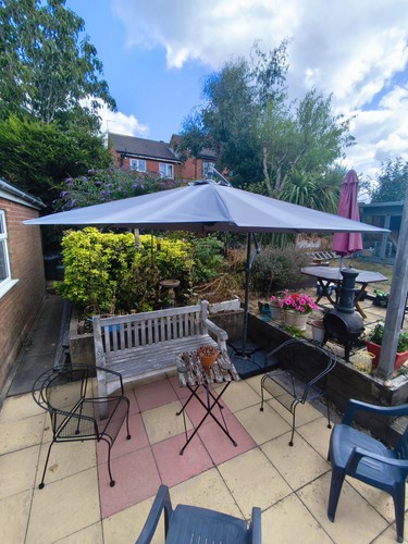 Gardenco grey cantilever - 3m,