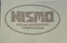 Genuine Nissan NISMO Heritage Rear Boot/Trunk Decal Label R32 GTR Skyline JDM