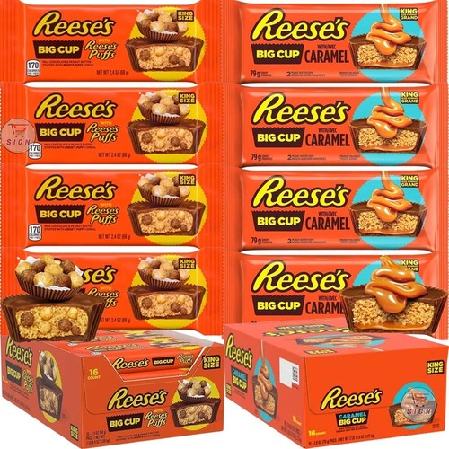 Reeses king size caramel big - reeses,