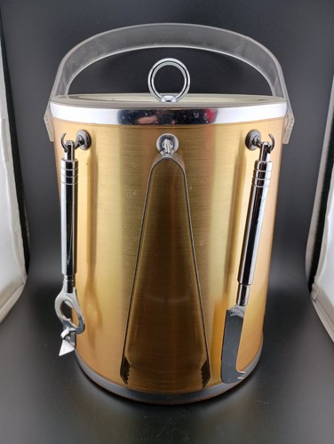 Vtg george briard gold silver - vtg,