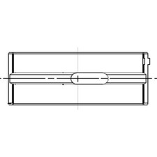 CRANKSHAFT BEARING FOR BOVA
