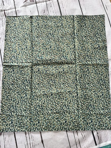 New cotton fabric teal - new,