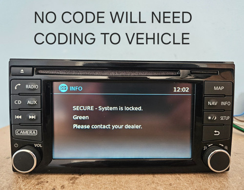 Nissan juke lcn2 sat nav - sat,