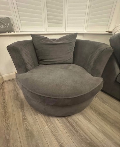 Grey swivel cuddle - grey,