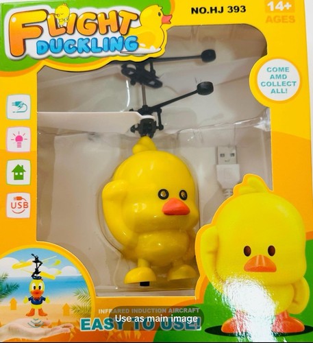 Flying fairy yellow duck - yellow,