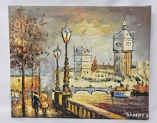 Mid Century Impressionist Oil