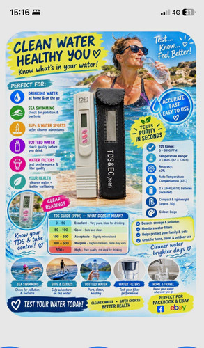 Tds digital ec - tds-3, &