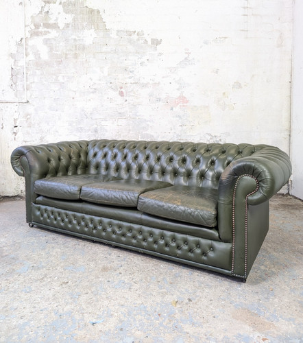 Vintage chesterfield real - vintage,