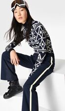 Sweaty Betty Alpine Ski Snow Pants Trousers S Navy Salopettes