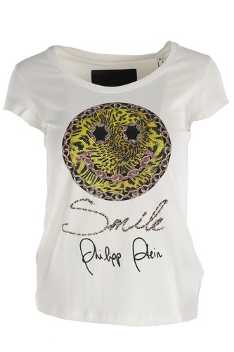 Philipp plein white cotton top - philipp,
