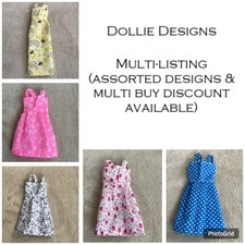 ASSORTED HANDMADE DRESSES -