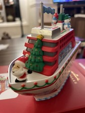 Hallmark Christmas Cruisin' Cruising light &sound 2020 Cruise Ship Ornament