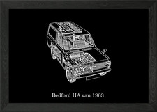bedford ha van 1963 Framed
