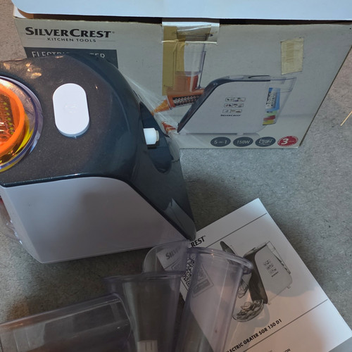 Silvercrest electric grater - silvercrest,