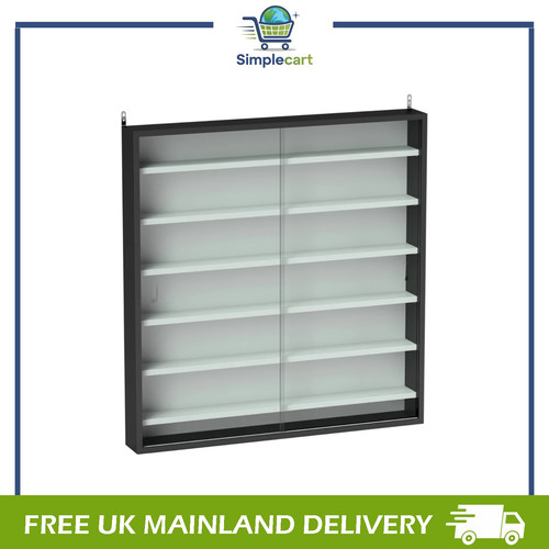 Tier wall display cabinet - 7-tier,