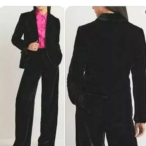 Boden relaxed velvet blazer - boden,