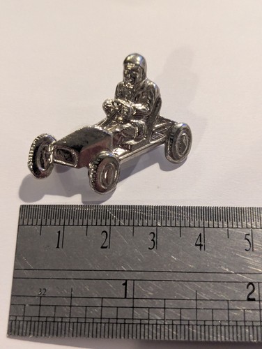 Kart pin badge - go,