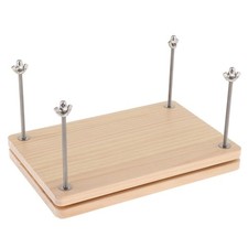 Wooden Book Press, Book Binding Tool for DIY Bookbinding
