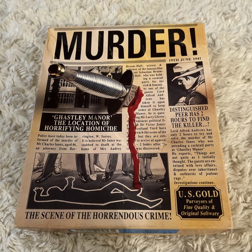 Amiga game murder - amiga,