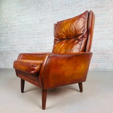 Vintage Danish Cognac Leather