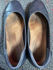 Worn Navy Cabin Crew Shoes