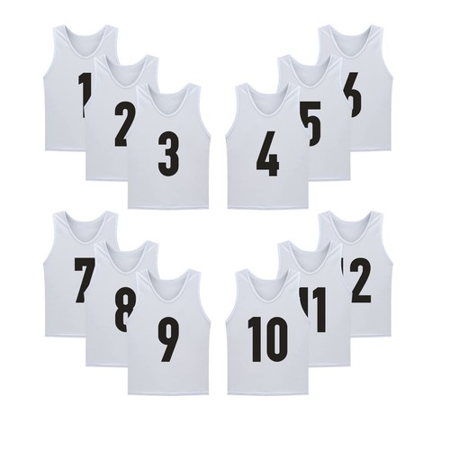 Lthyty pack numbered soccer - 12,