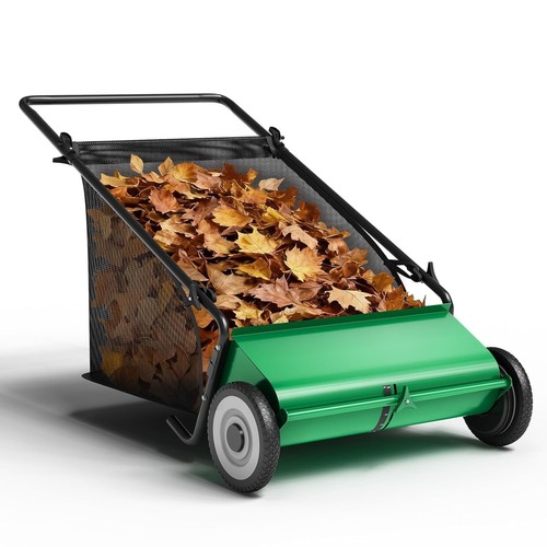 Push lawn sweeper 100l - push,