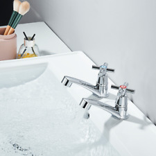 Basin Taps Pair Bathroom Sink