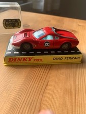 Dinky 216 Ferrari Dino. Near Mint With Original Case.