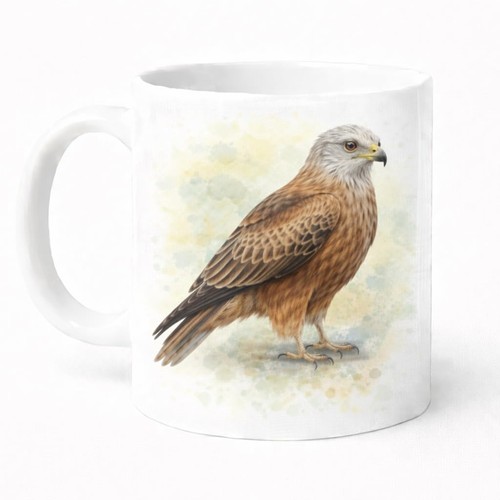 Red kite mug - red, gifts