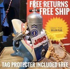 Universal Orlando Jaws 50th Anniversary Sipper Cup Shark and Tank Carrier New