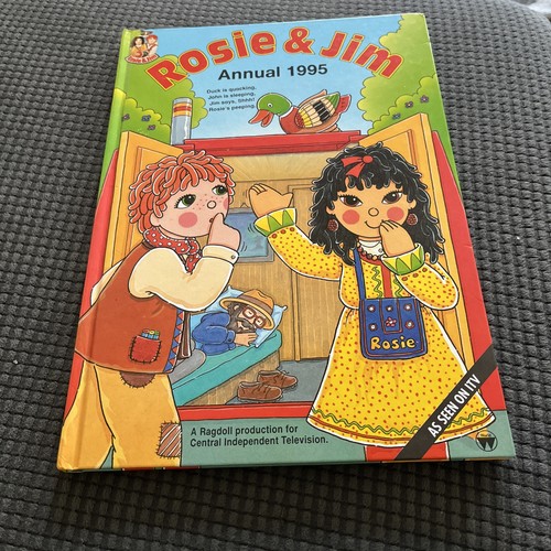 Vintage book rosie and jim - book,