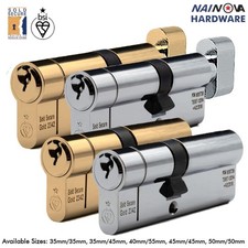 1 Star Euro Cylinder Door Lock