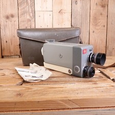 Leitz Leicina Cine Recorder Standard 8mm with Case - Spares or Repair or Prop