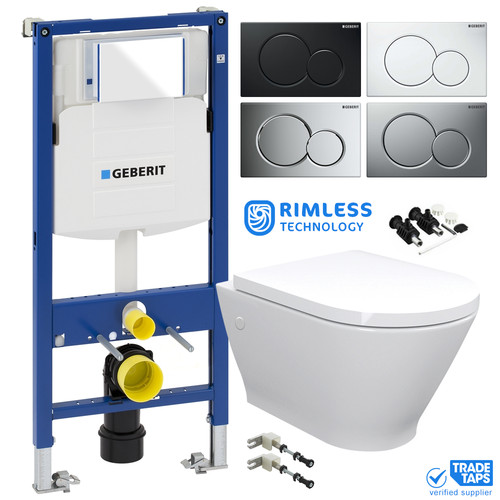 Rimless wall hung - rimless,