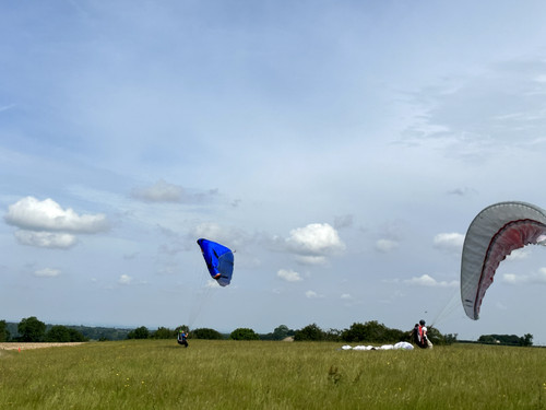 Paraglider paramotor - -,