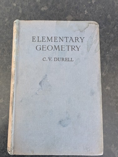 Elementary geometry v - geometry, c.v