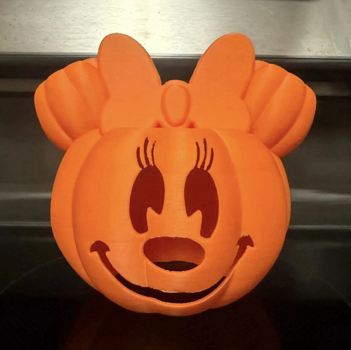 Minnie mouse pumpkin - minnie,