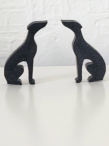 Greyhound whippet lurcher - greyhound, pair