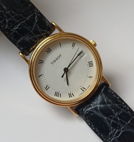 Tissot c252 men - tissot, gold